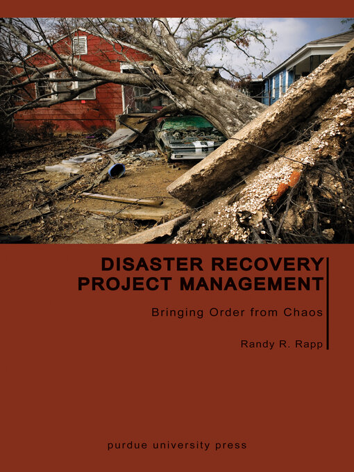 Title details for Disaster Recovery Project Management by Randy R. Rapp - Available